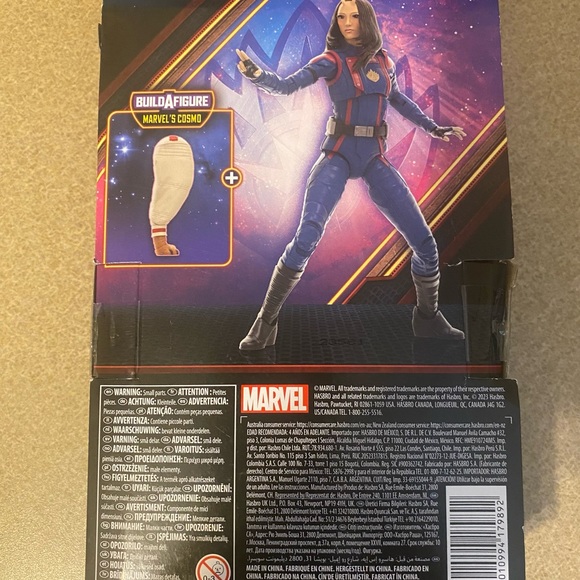 Marvel Legends Guardians Of The Galaxy Volume 3 Mantis 6" Figure Cosmo BAF NIB - Picture 2 of 4